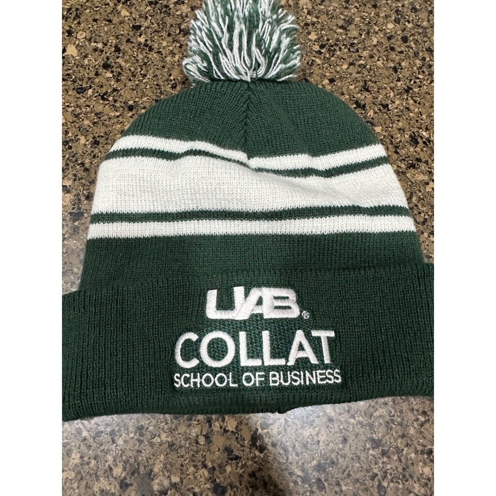 uab collat school‎ of business toboggan with pom pom
